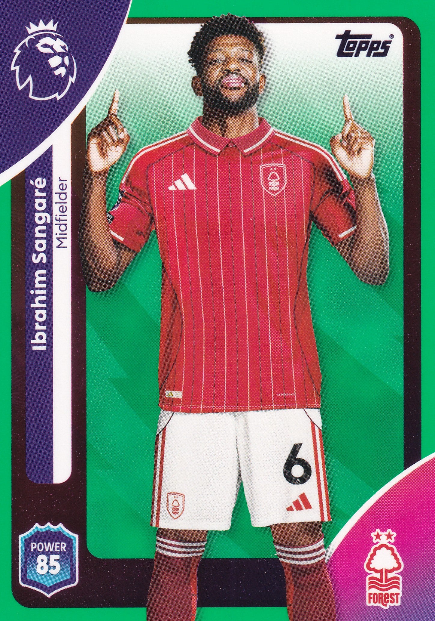 243. IBRAHIM SANGARE - NOTTINGHAM FOREST - GREEN PARALLELL