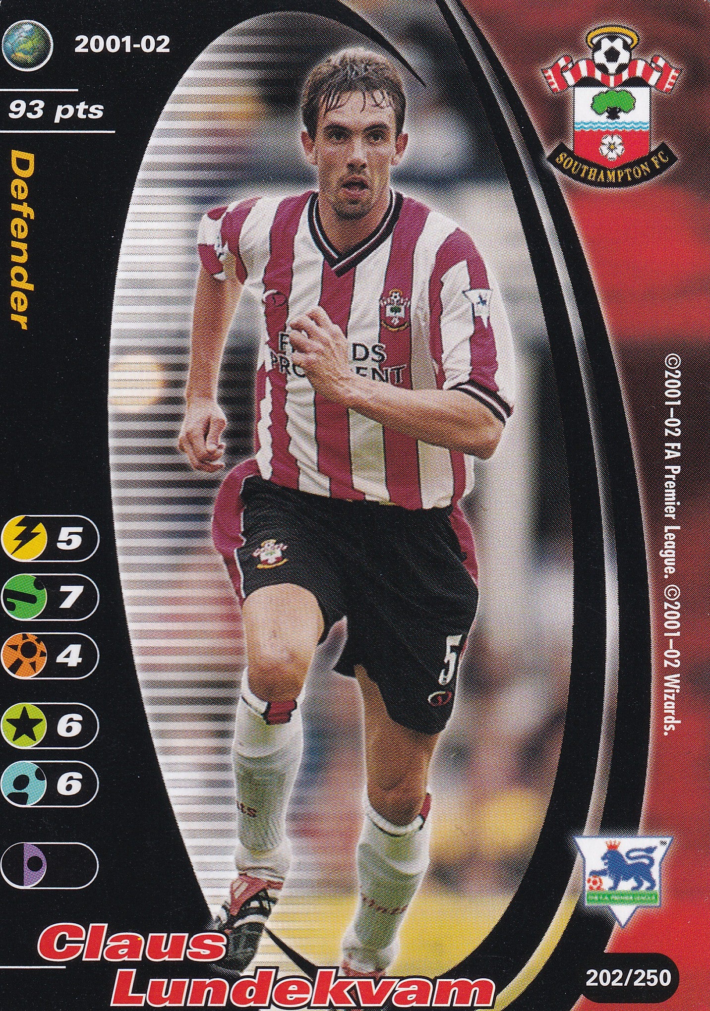 202. CLAUS LUNDEKVAM - SOUTHAMPTON
