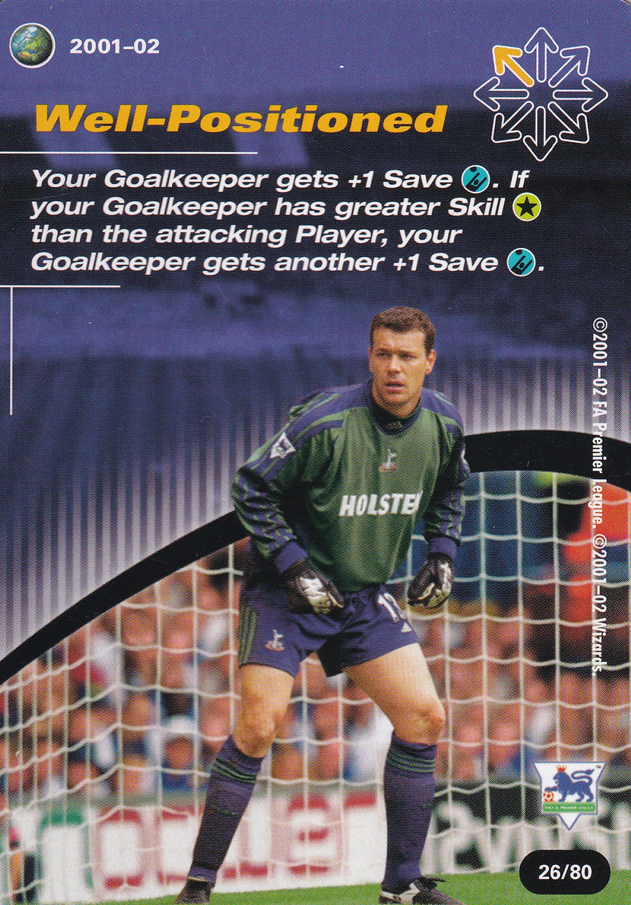 026. WELL-POSITIONED