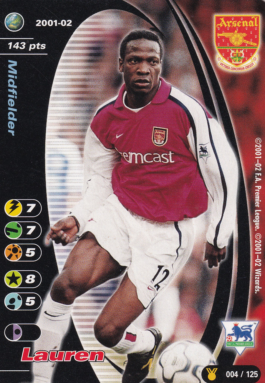 004. LAUREN - ARSENAL - TITLE RACE