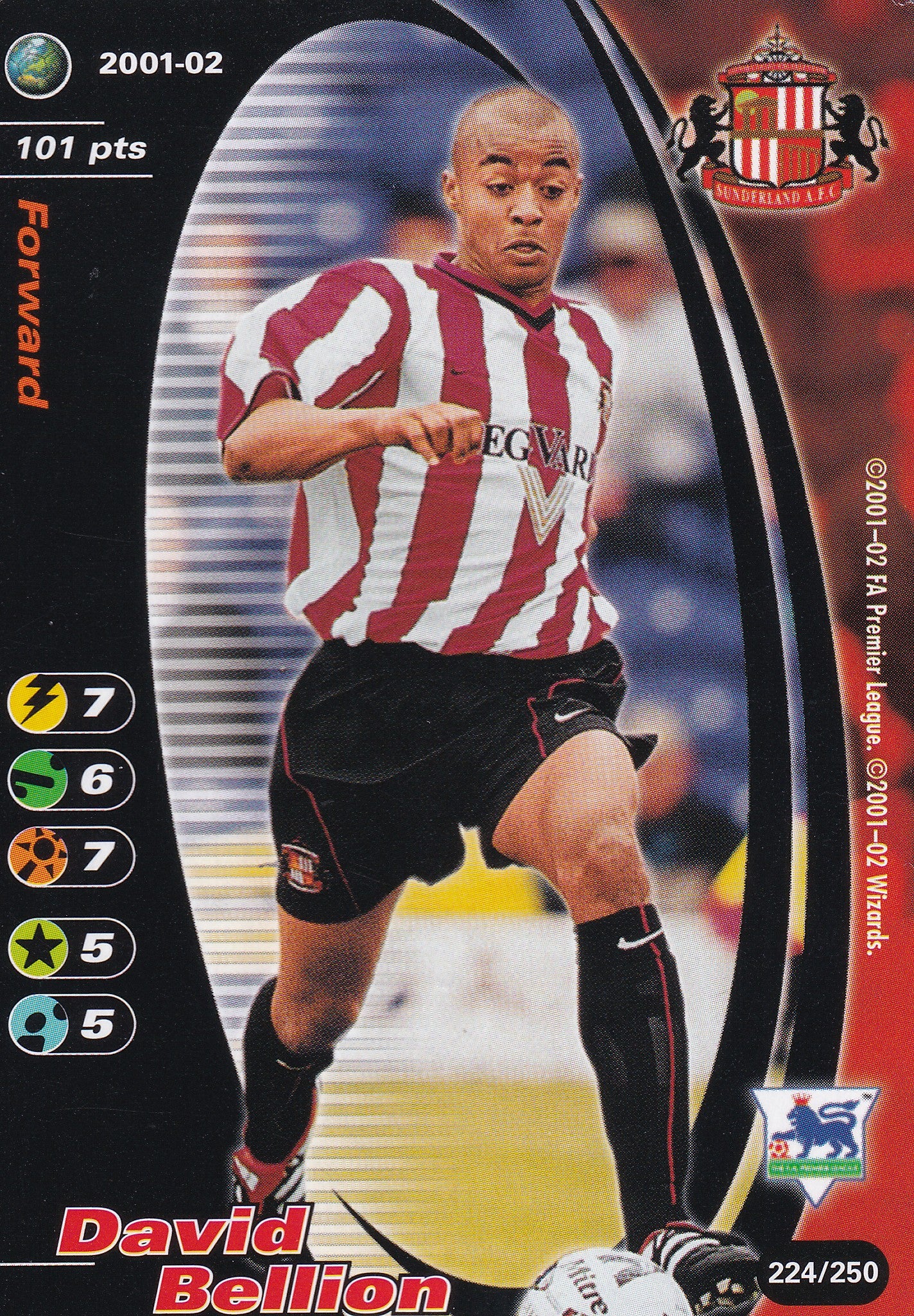 224. DAVID BELLION - SUNDERLAND