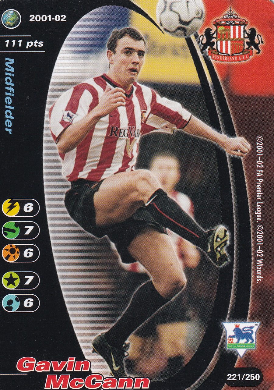 221. GAVIN McCANN - SUNDERLAND