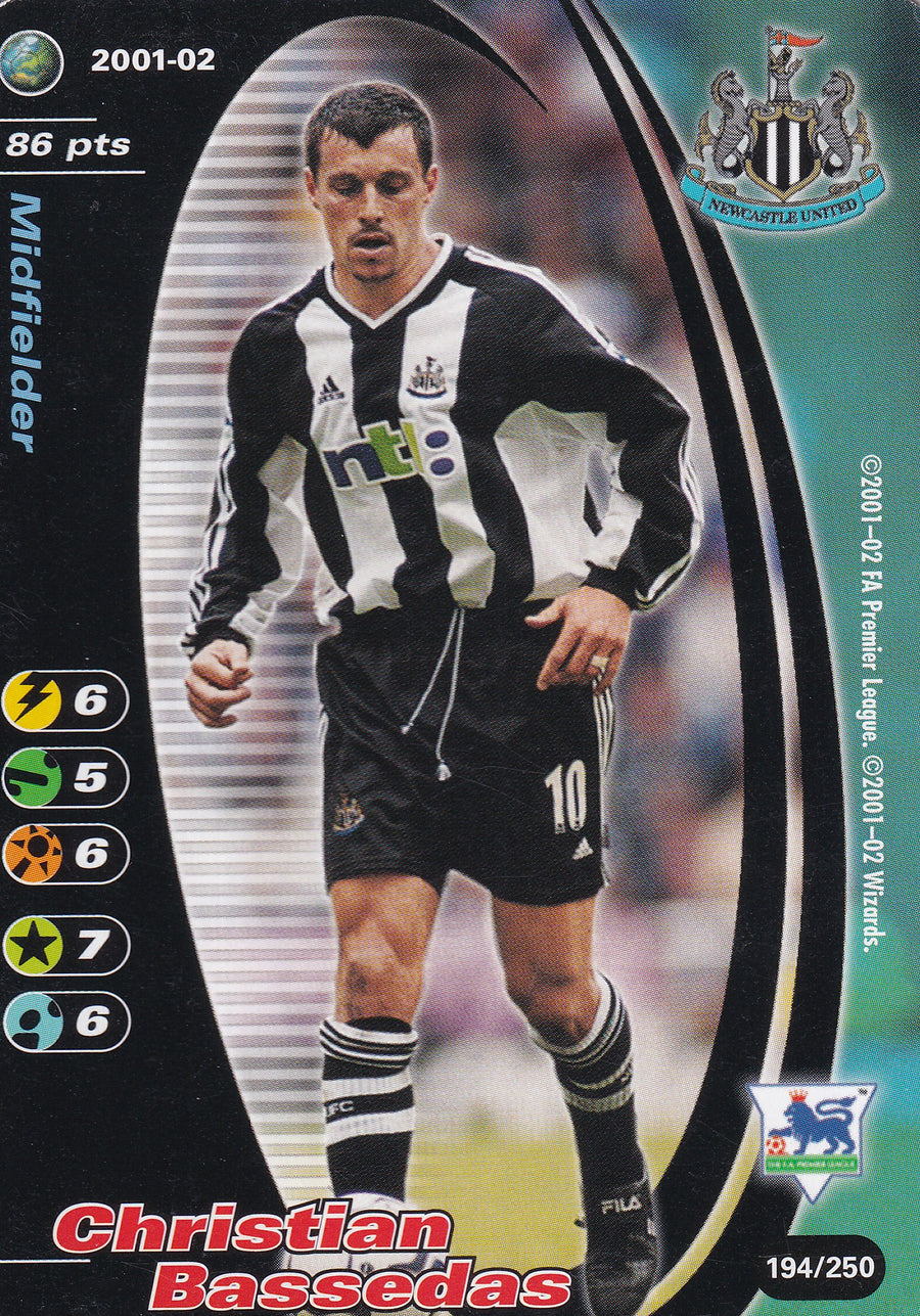 194. CHRISTIAN BASSEDAS - NEWCASTLE UNITED