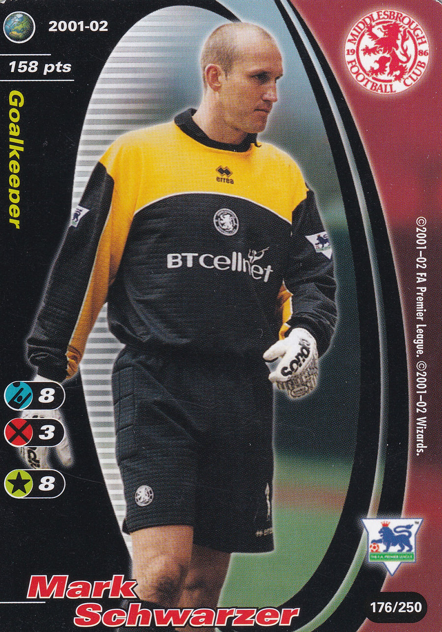 176. MARK SCHWARZER - MIDDLESBROUGH