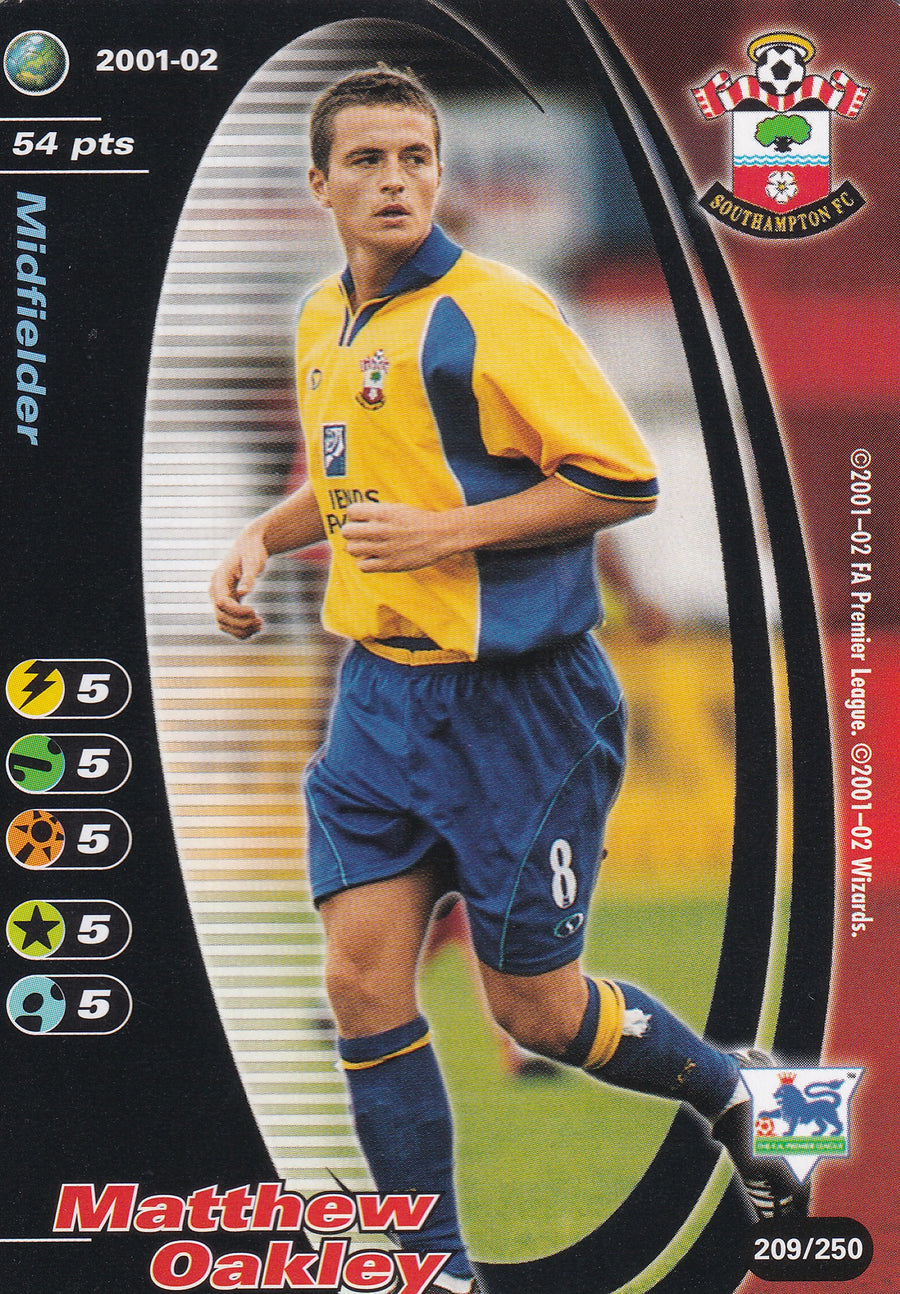 209. MATTHEW OAKLEY - SOUTHAMPTON