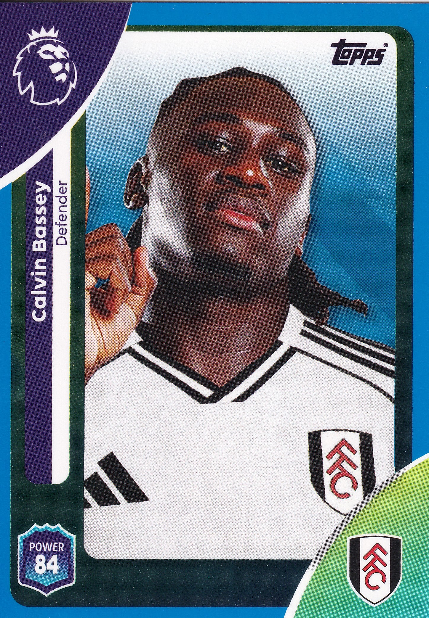 147. CALVIN BASSEY - FULLHAM - BLUE PARALLELL