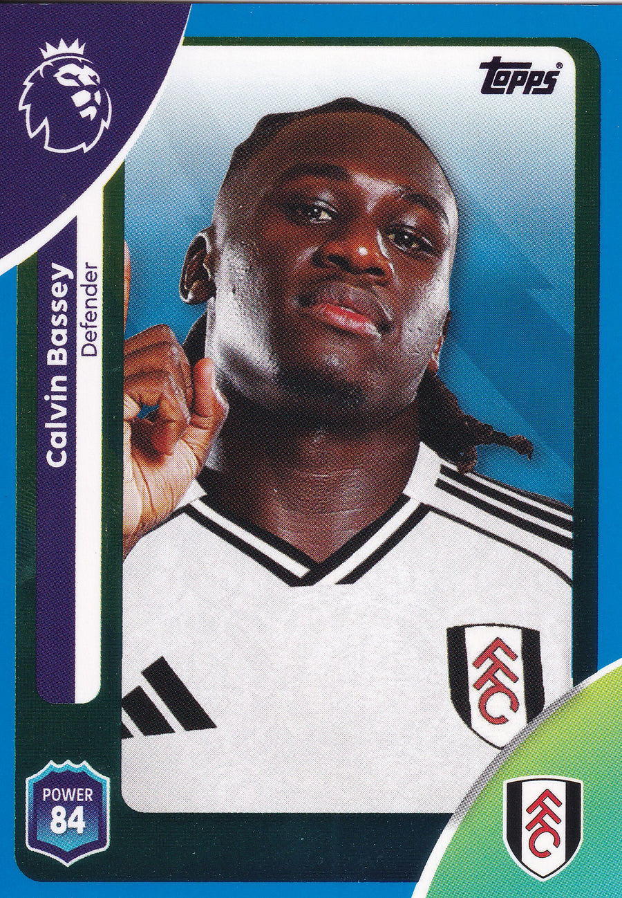 147. CALVIN BASSEY - FULLHAM - BLUE PARALLELL