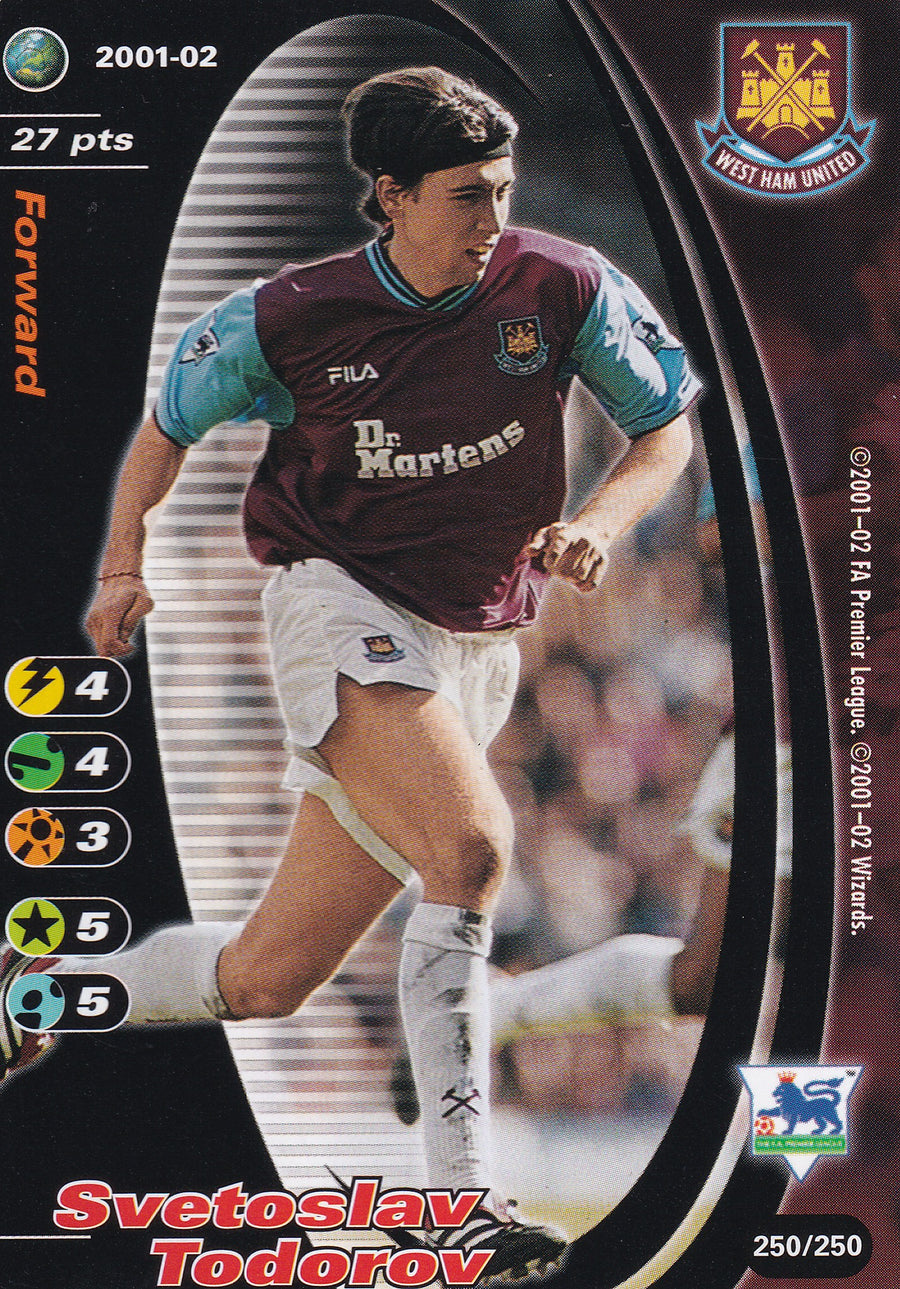 250. SVETOSLAV TODOROV - WEST HAM UNITED