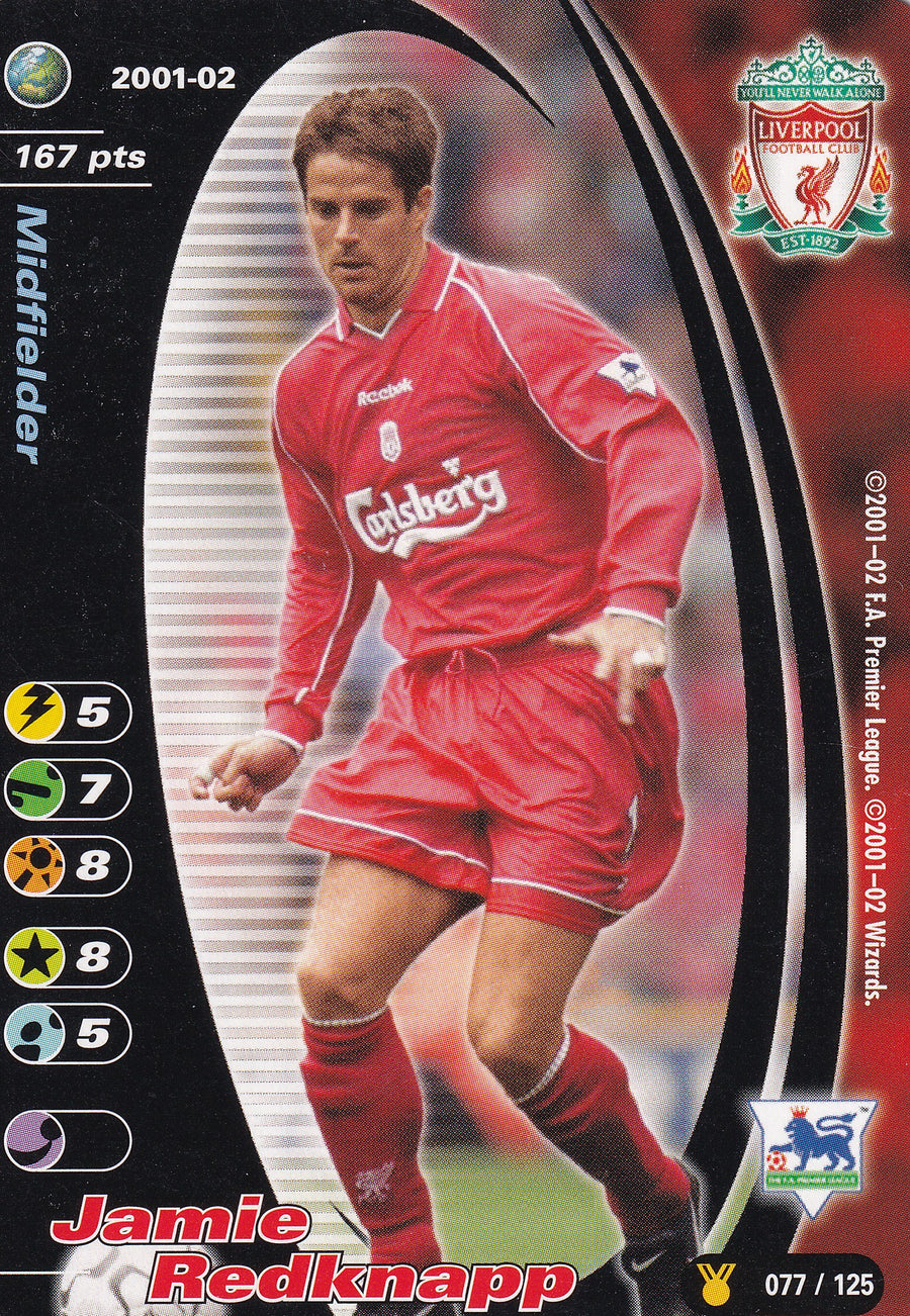 077. JAMIE REDKNAPP - LIVERPOOL - TITLE RACE
