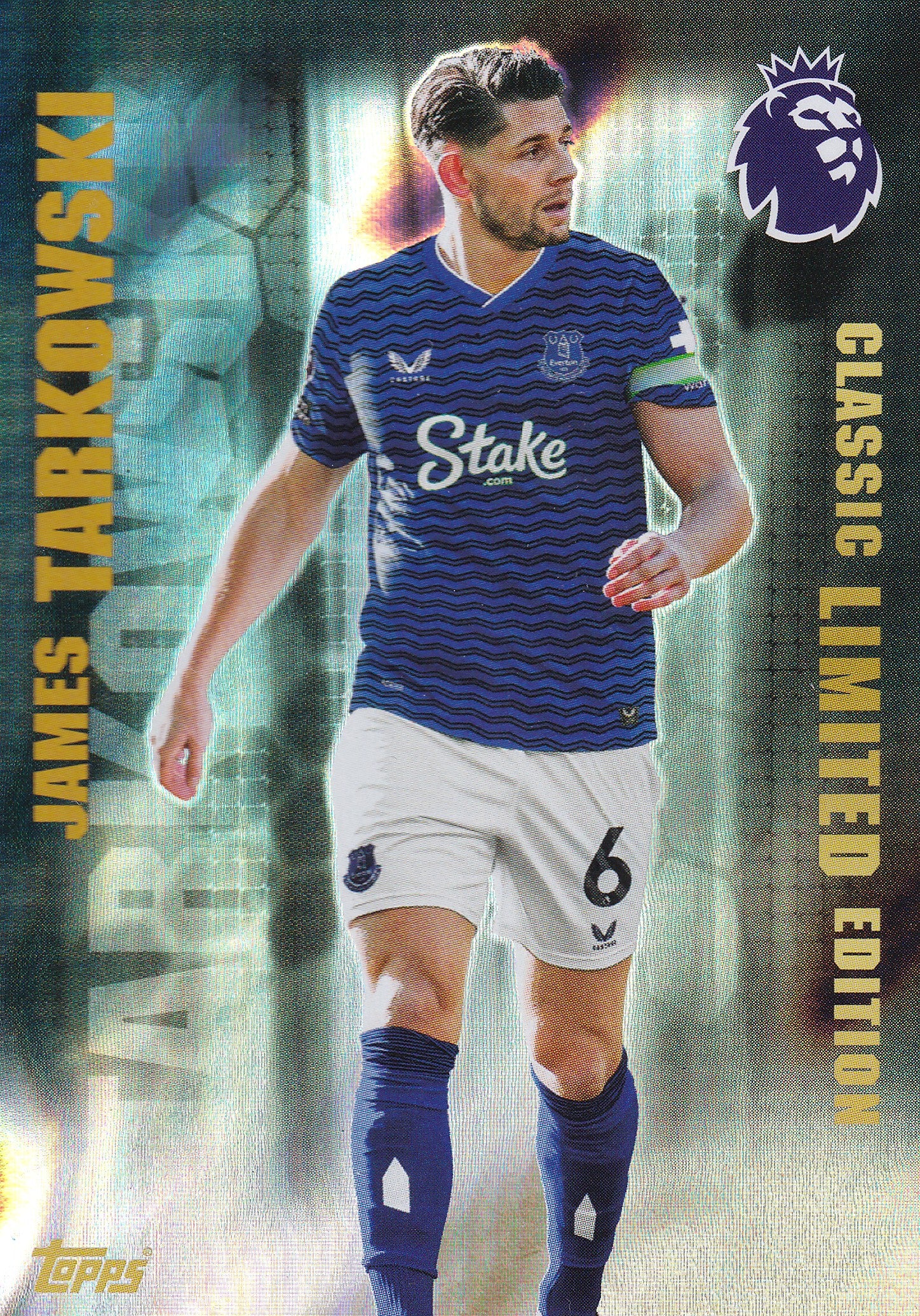 LE-08. JAMES TARKOWSKI - EVERTON - CLASSIC LIMITED EDITION
