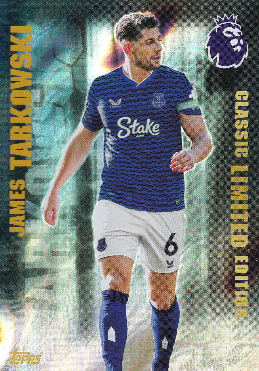 LE-08. JAMES TARKOWSKI - EVERTON - CLASSIC LIMITED EDITION