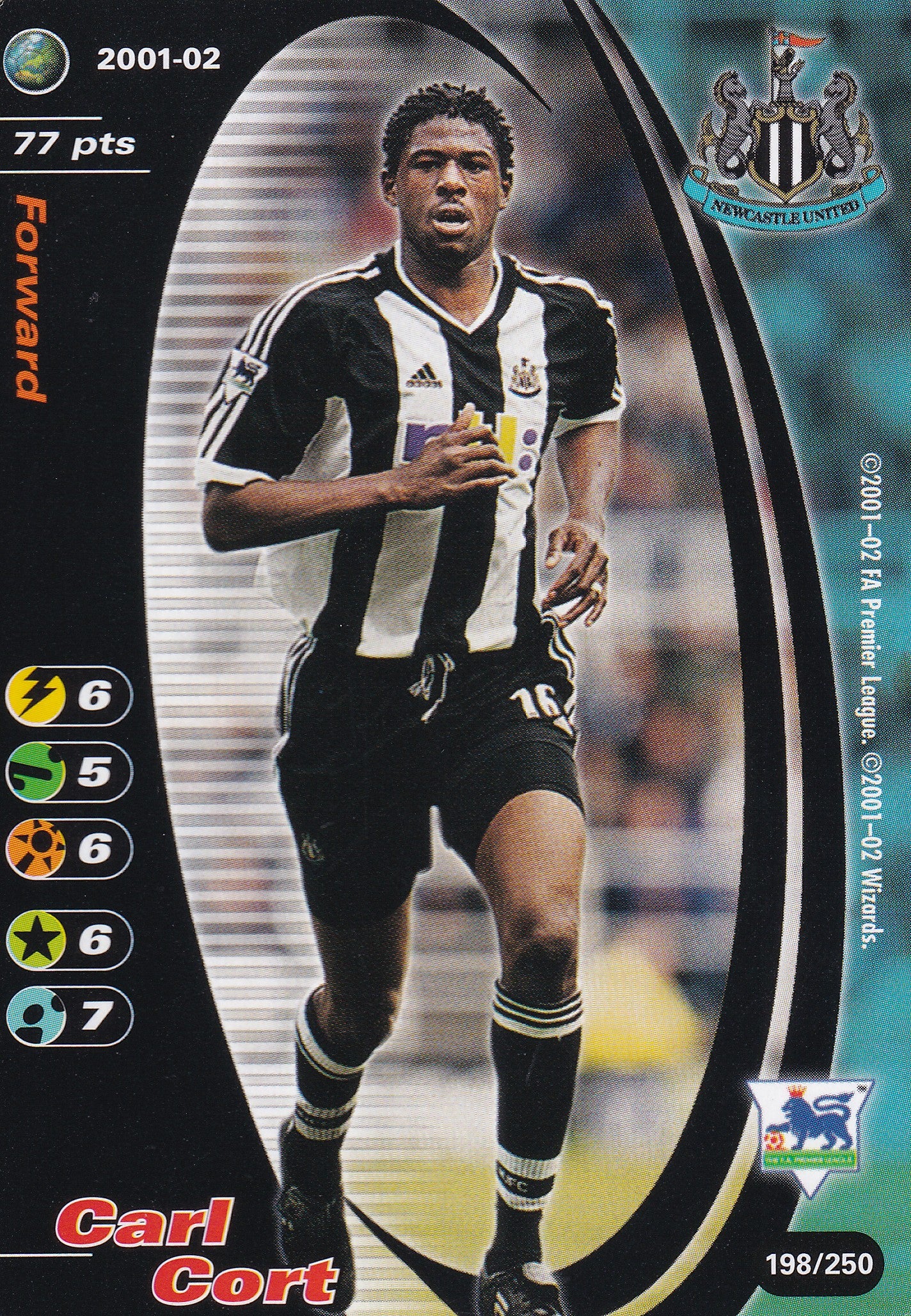 198. CARL CORT - NEWCASTLE UNITED