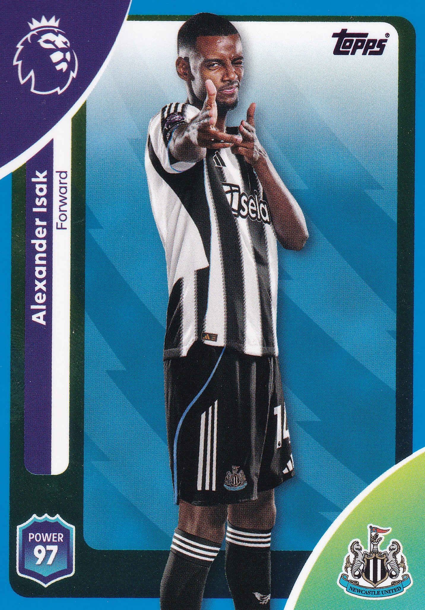231. ALEKSANDER ISAK - NEWCASTLE UNITED - BLUE PARALLELL