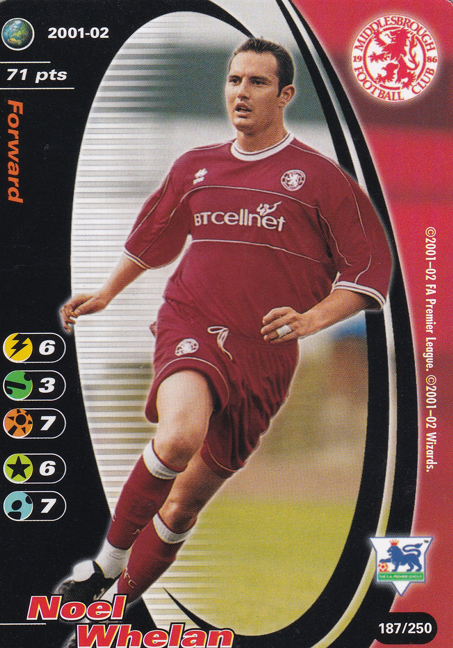 187. NOEL WHELAN - MIDDLESBROUGH