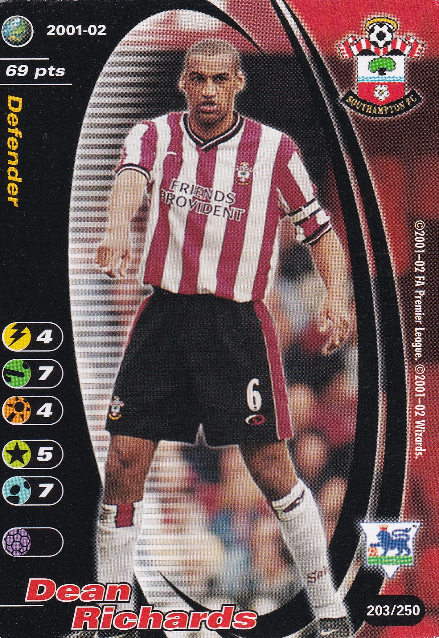 203. DEAN RICHARDS - SOUTHAMPTON