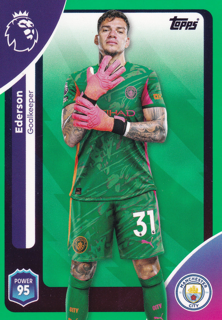 182. EDERSON - MANCHESTER CITY - GREEN PARALLELL