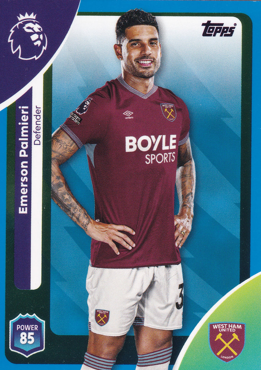 276. EMERSON PALMIERI - WEST HAM UNITED - BLUE PARALLELL