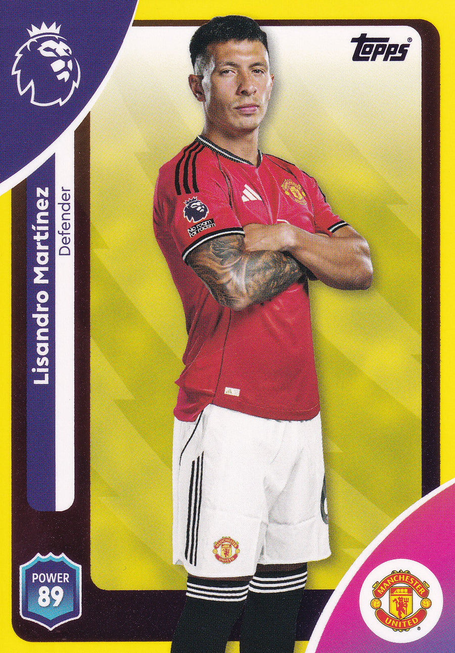203. LISANDRO MARTINEZ - MANCHESTER UNITED - YELLOW PARALLELL