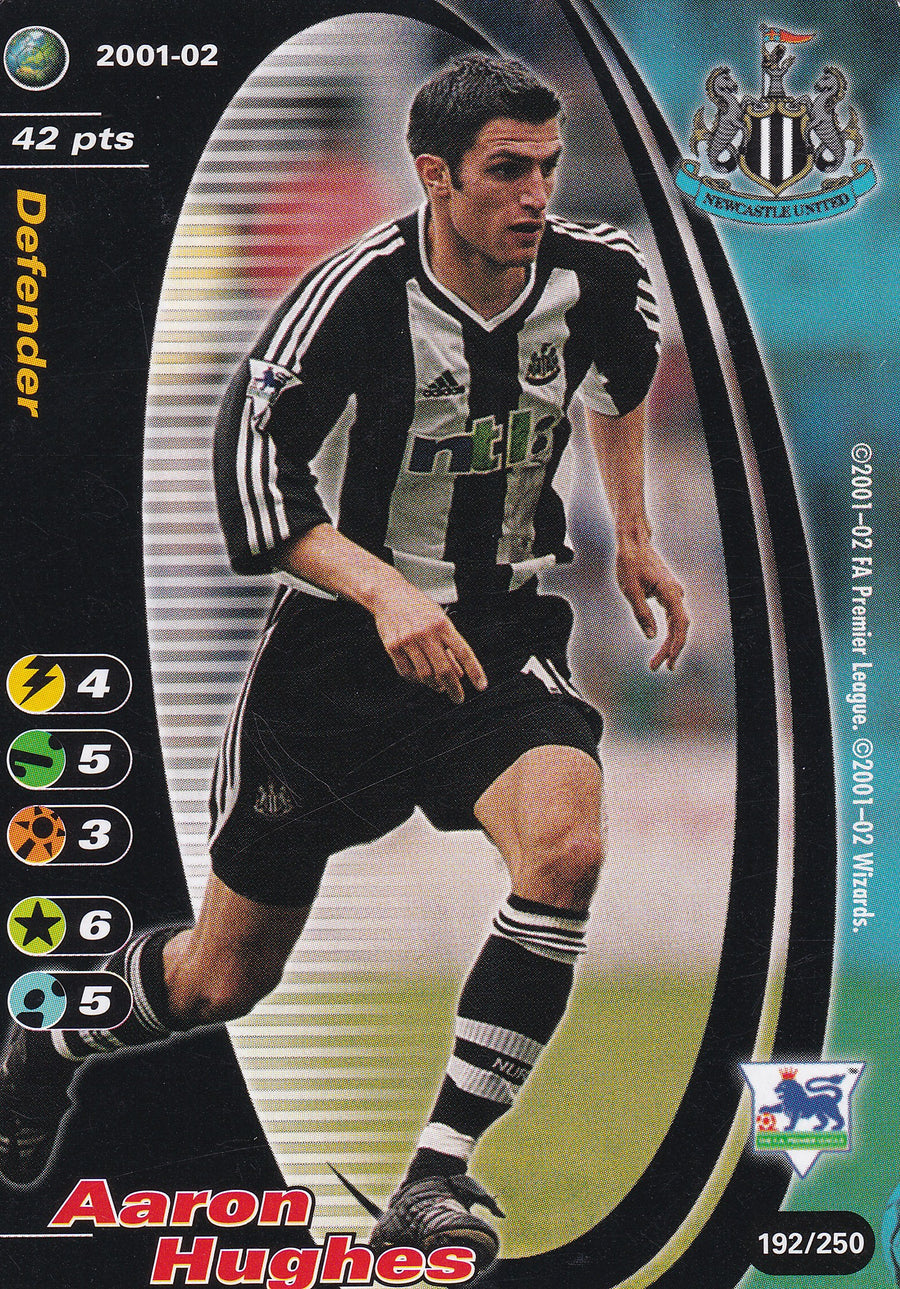 192. AARON HUGHES - NEWCASTLE UNITED