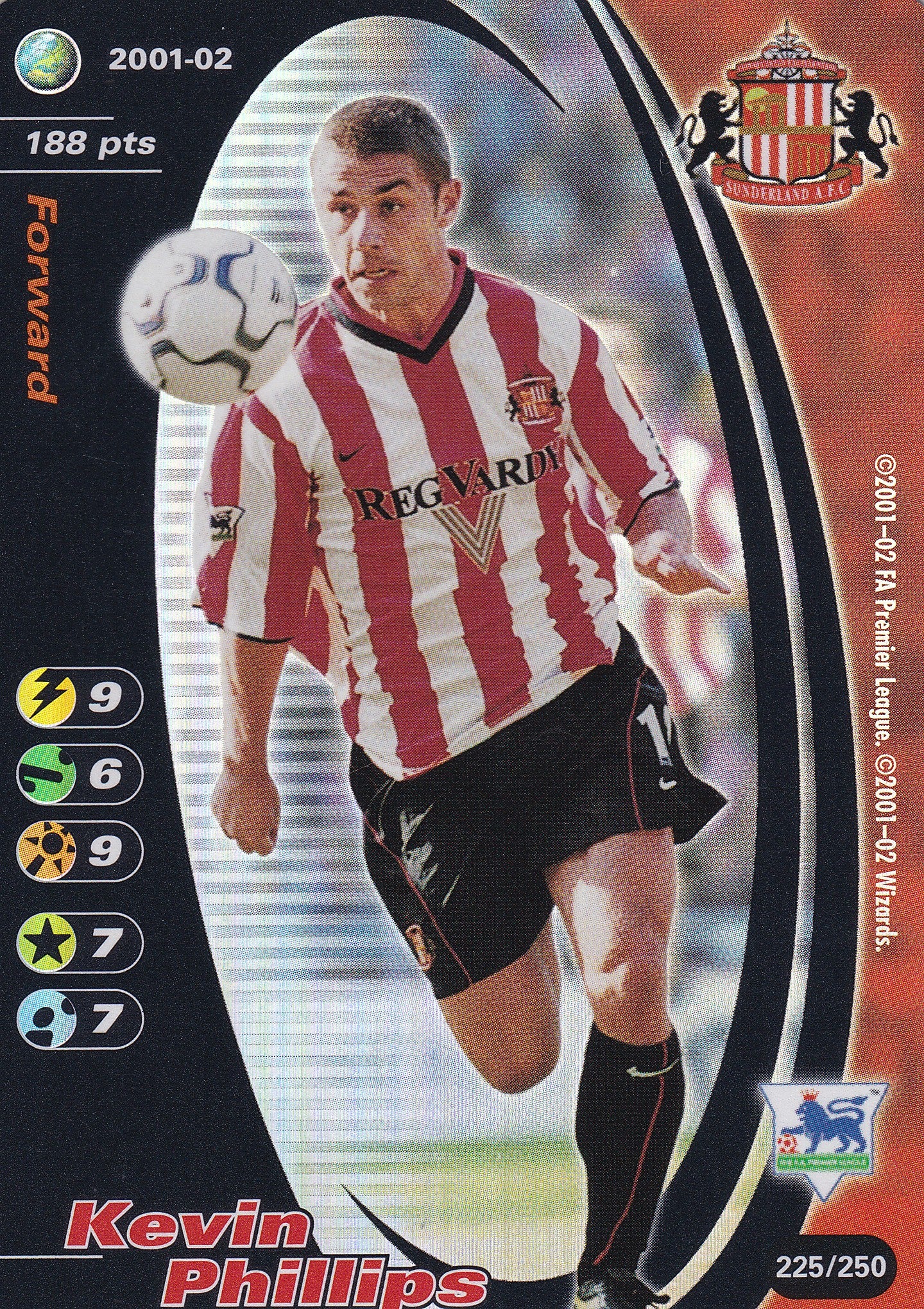 225. KEVIN PHILLIPS - SUNDERLAND - FOIL