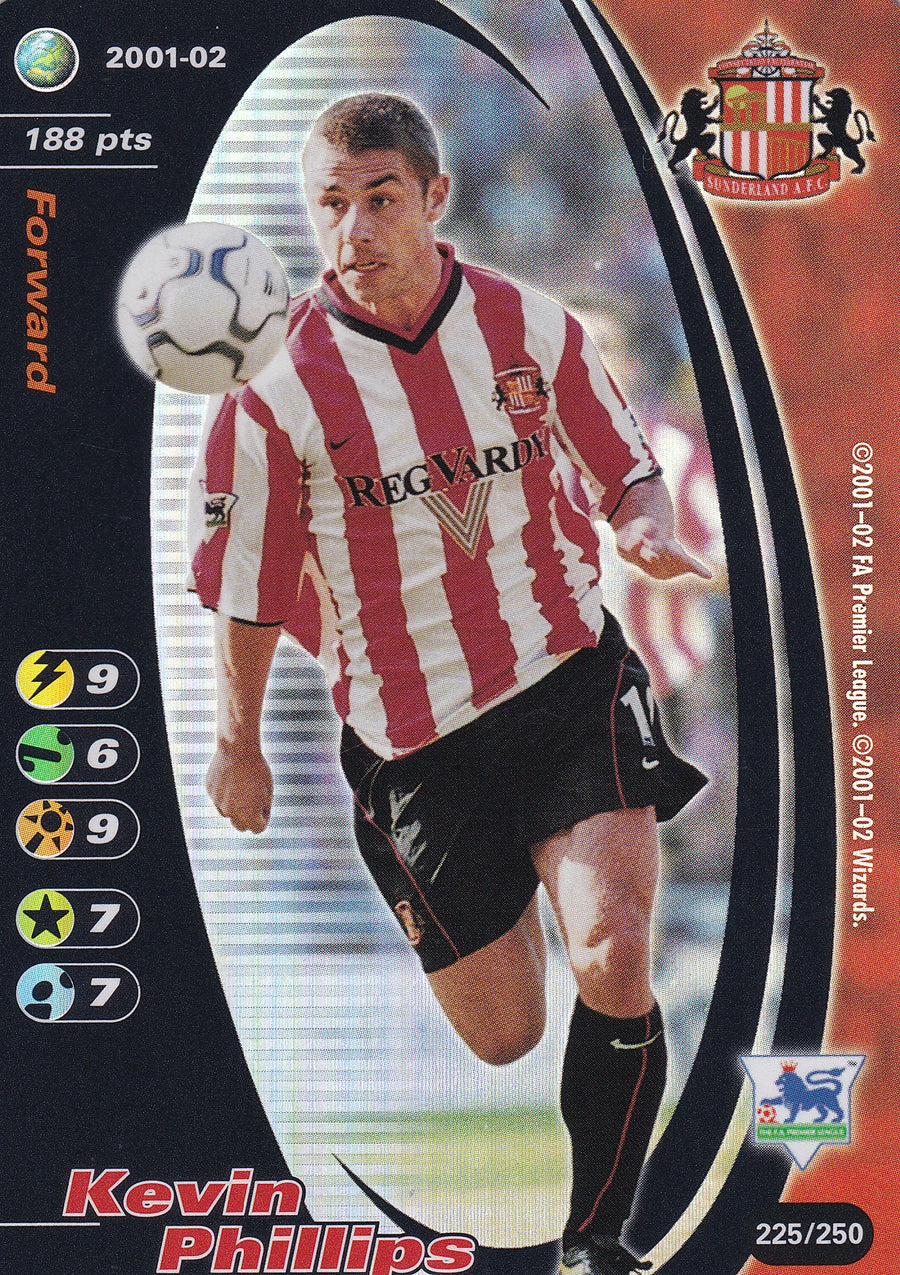 225. KEVIN PHILLIPS - SUNDERLAND - FOIL