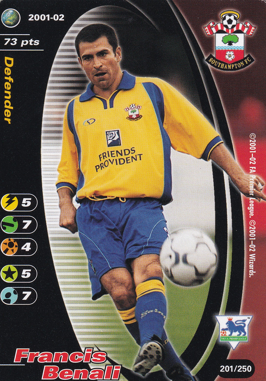 201. FRANCIS BENALI - SOUTHAMPTON