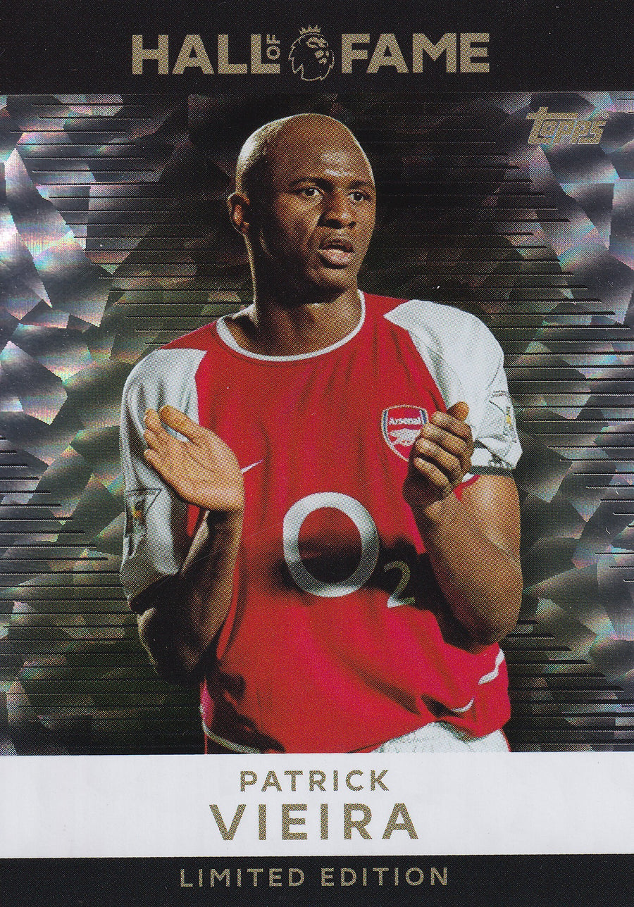 HOF-07. PATRICK VIEIRA - ARSENAL - HALL OF FAME LIMITED EDITION