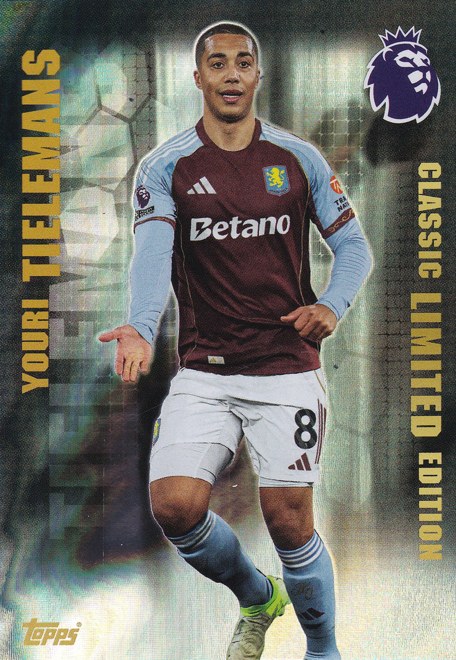 LE-02. YOURI TIELEMANS - ASTON VILLA - CLASSIC LIMITED EDITION