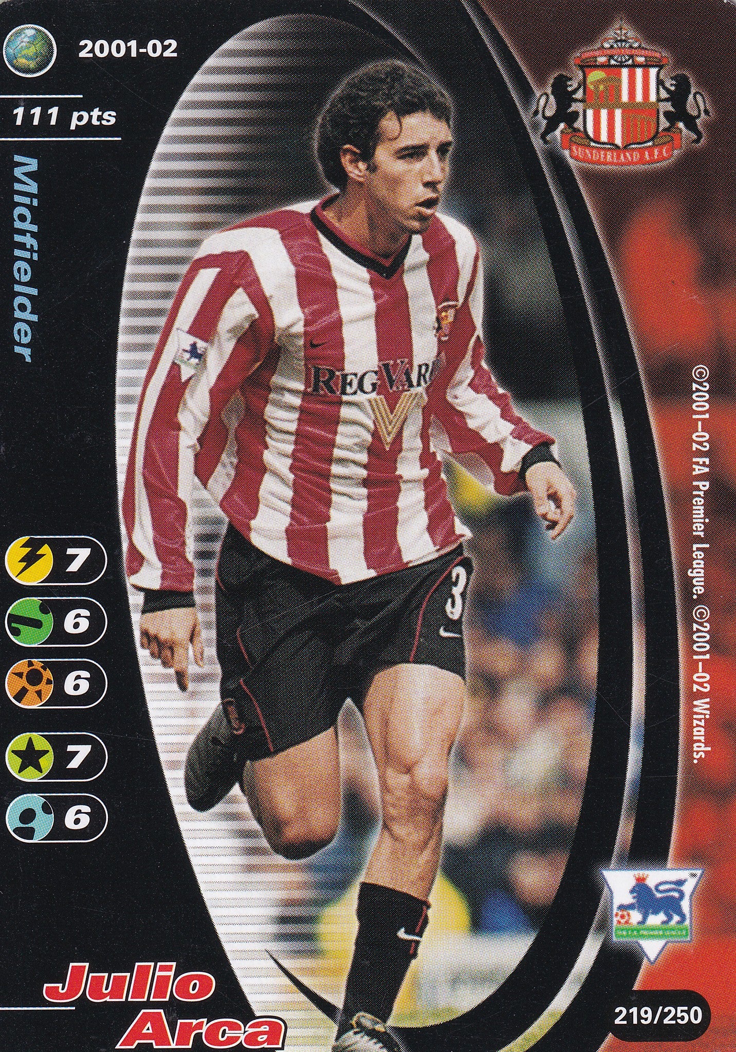 219. JULIO ARCA - SUNDERLAND