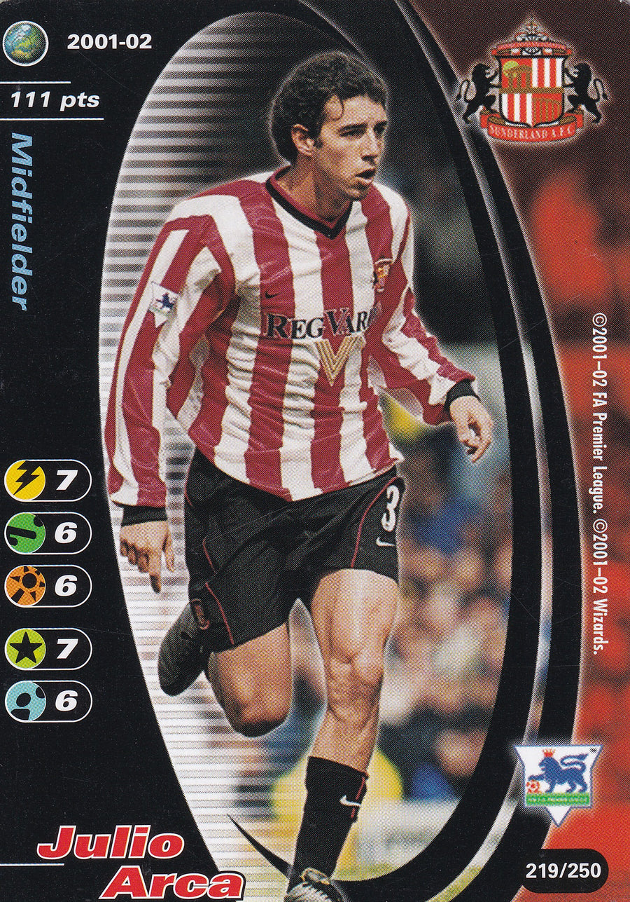 219. JULIO ARCA - SUNDERLAND