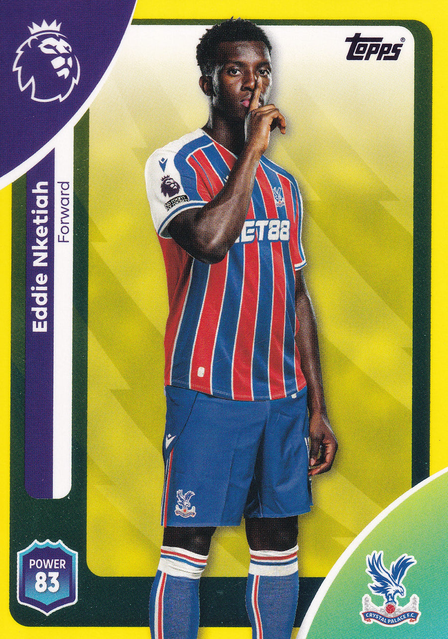 122. EDDIE NKETHIA - CRYSTAL PALACE - YELLOW PARALLELL