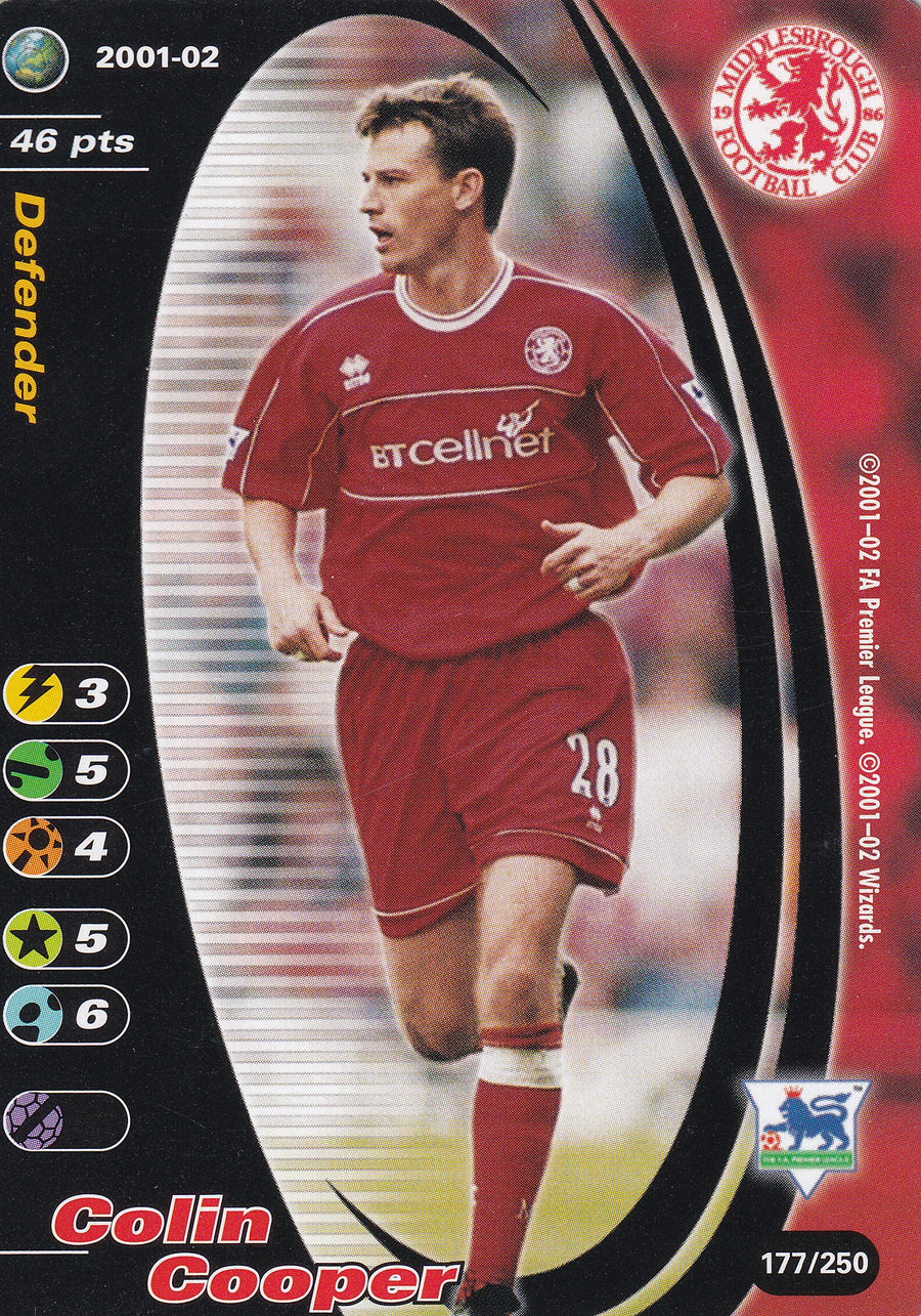 177. COLIN COOPER - MIDDLESBROUGH