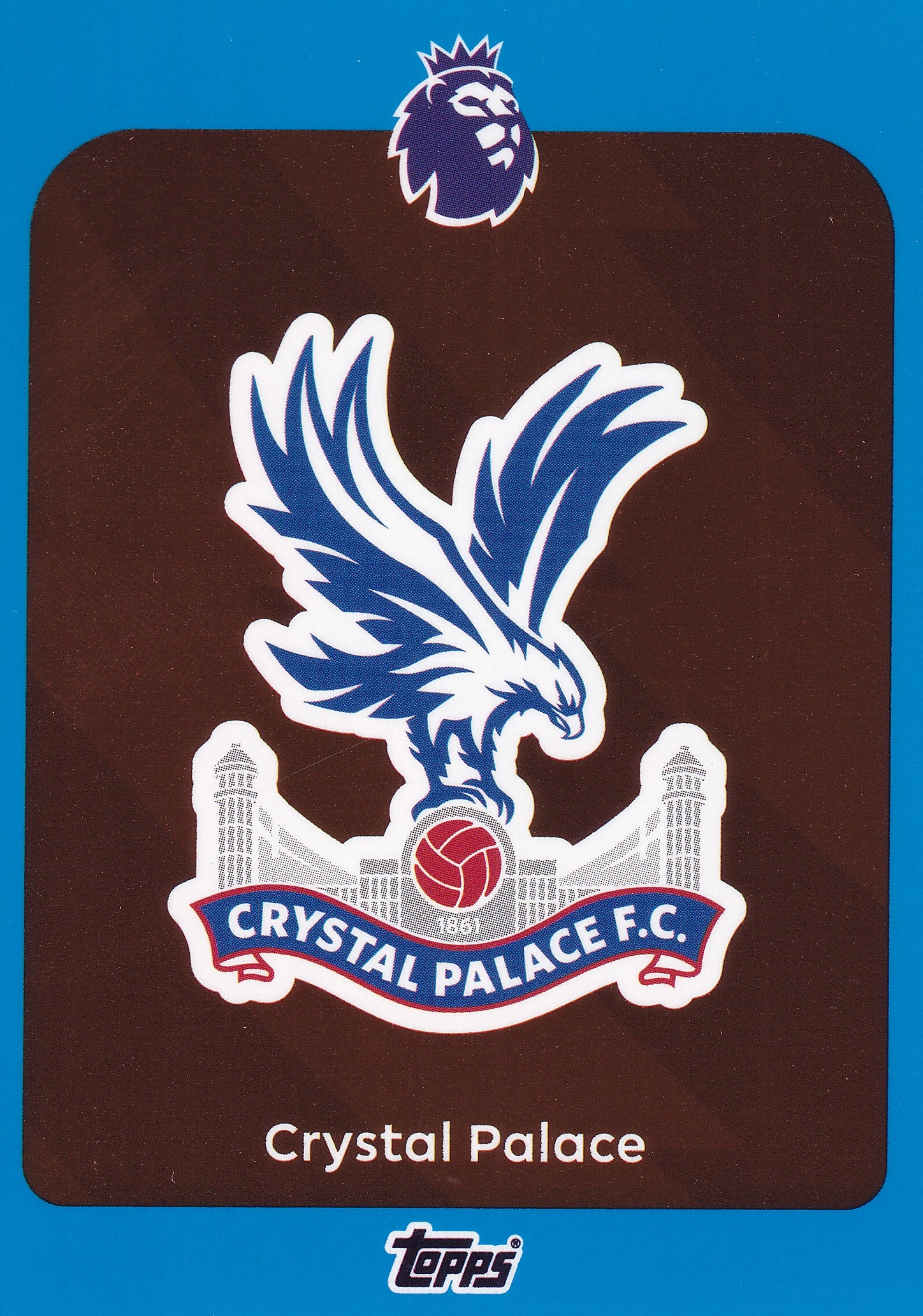 109. CRYSTAL PALACE - BADGE - BLUE PARALLELL