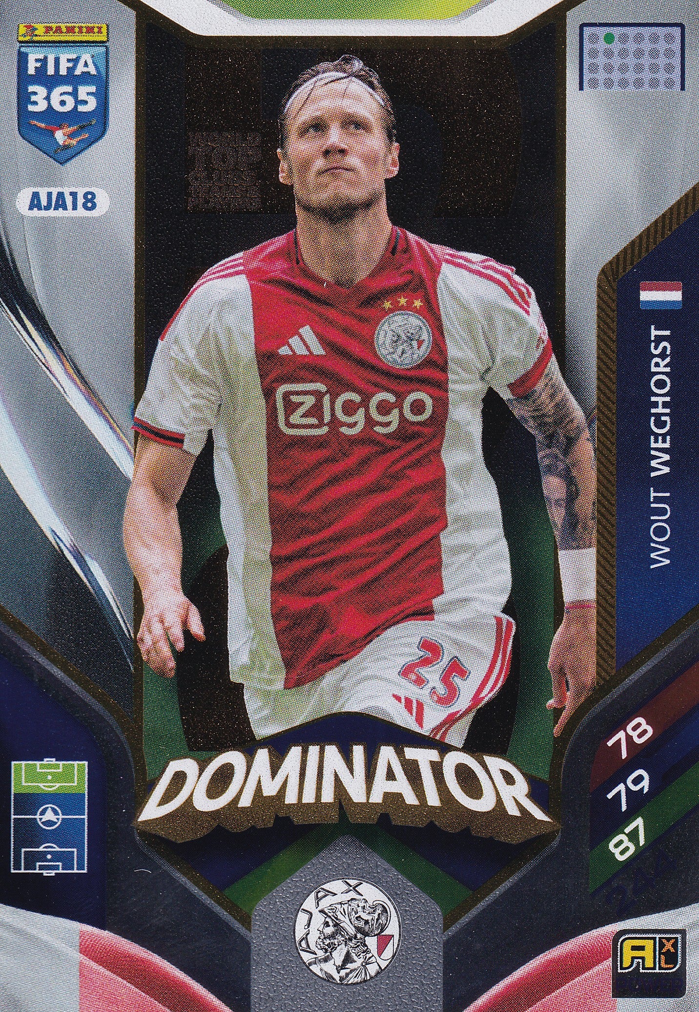 190 - AJA18. WOUT WEGHORST - AJAX - DOMINATOR