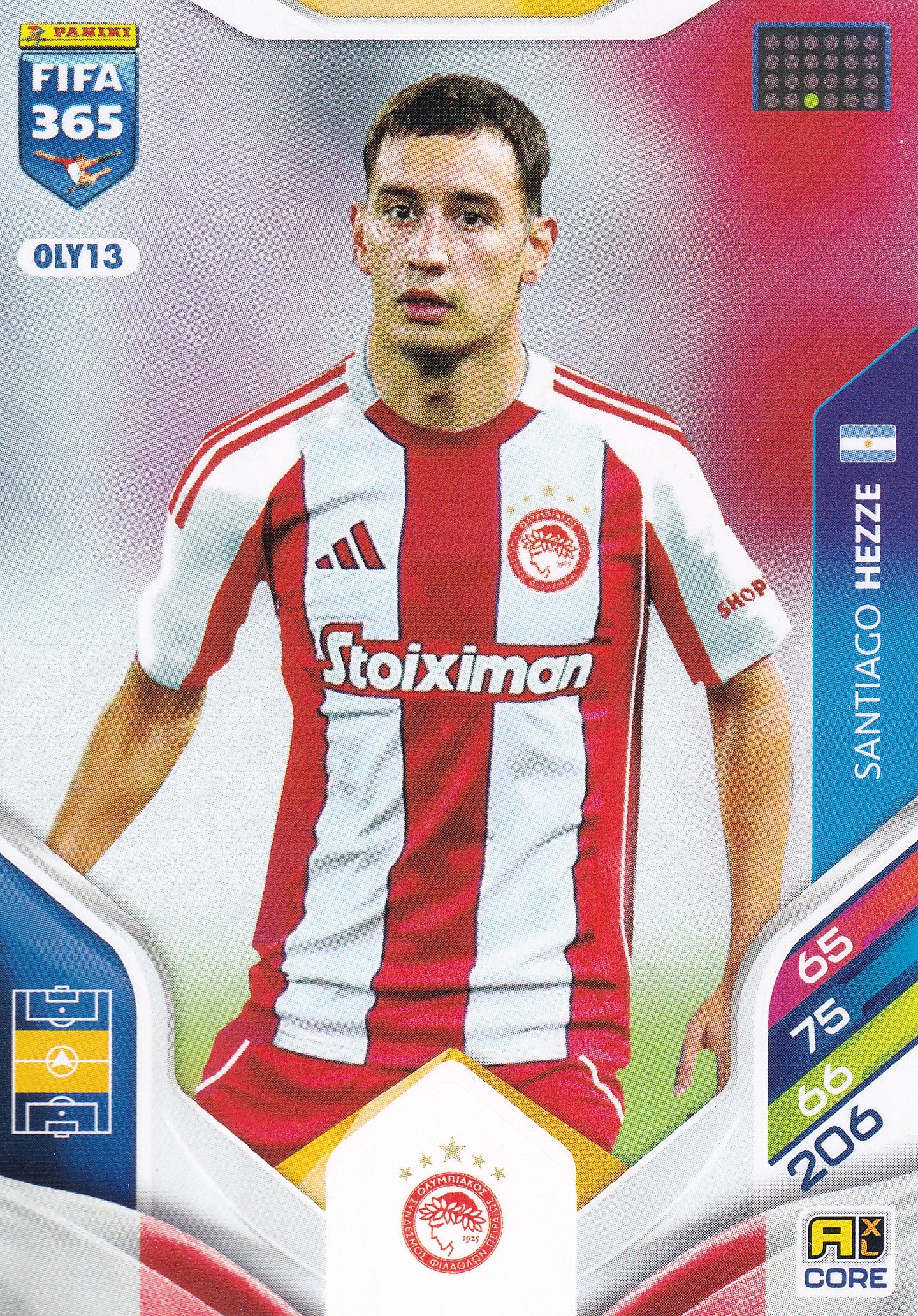 131 - OLY13. SANTIAGO HEZZE - OLYMPIACOS