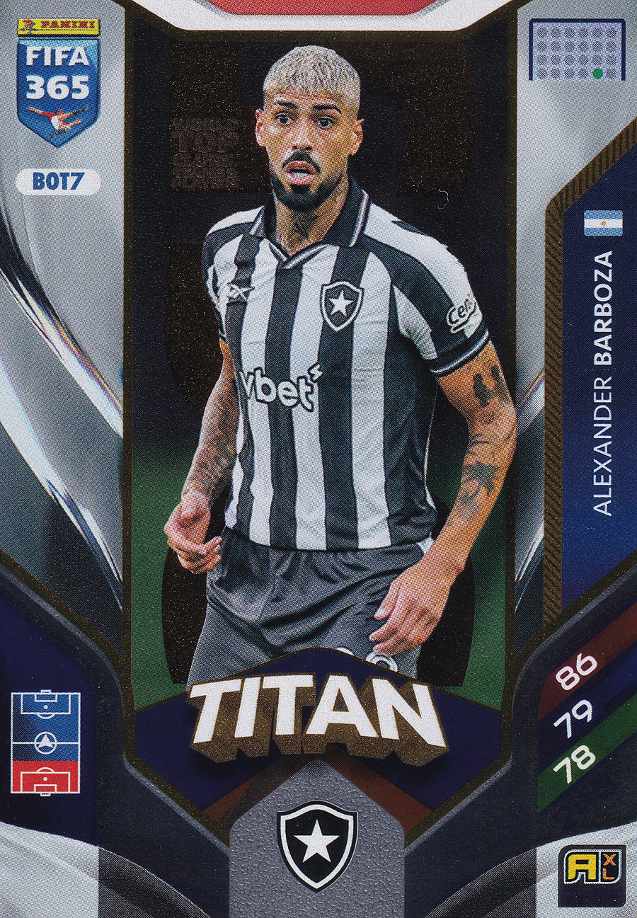 016 - BOT7. ALEXANDER BARBOZA - BOTAFOGO - TITAN