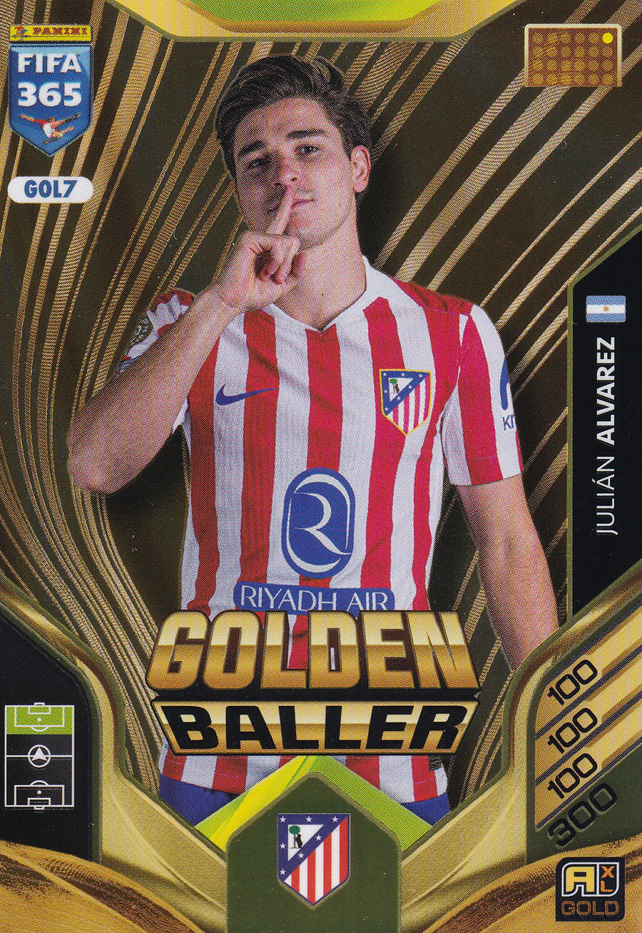 007 - GOL7. JULIAN ALVAREZ - ATLETICO DE MADRID - GOLDEN BALLER