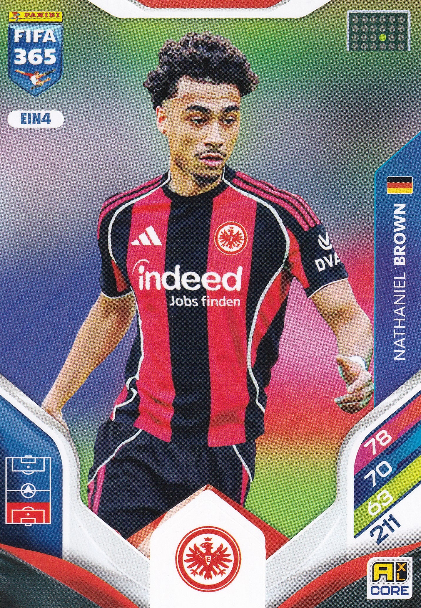 103 - EIN4. NATHANIEL BROWN - EINTRACHT FRANKFURT