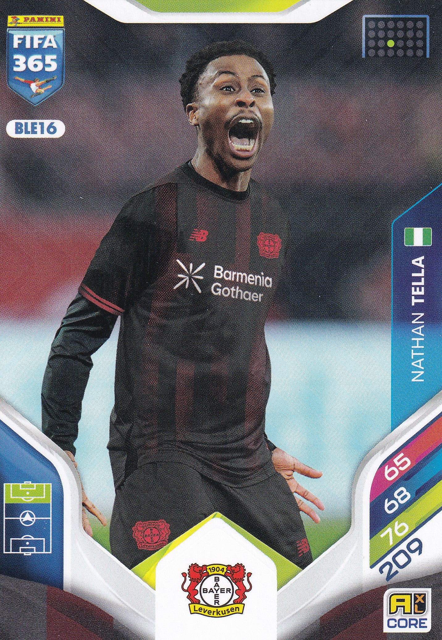 097 - BLE16. NATHAN TELLA - BAYER 04 LEVERKUSEN
