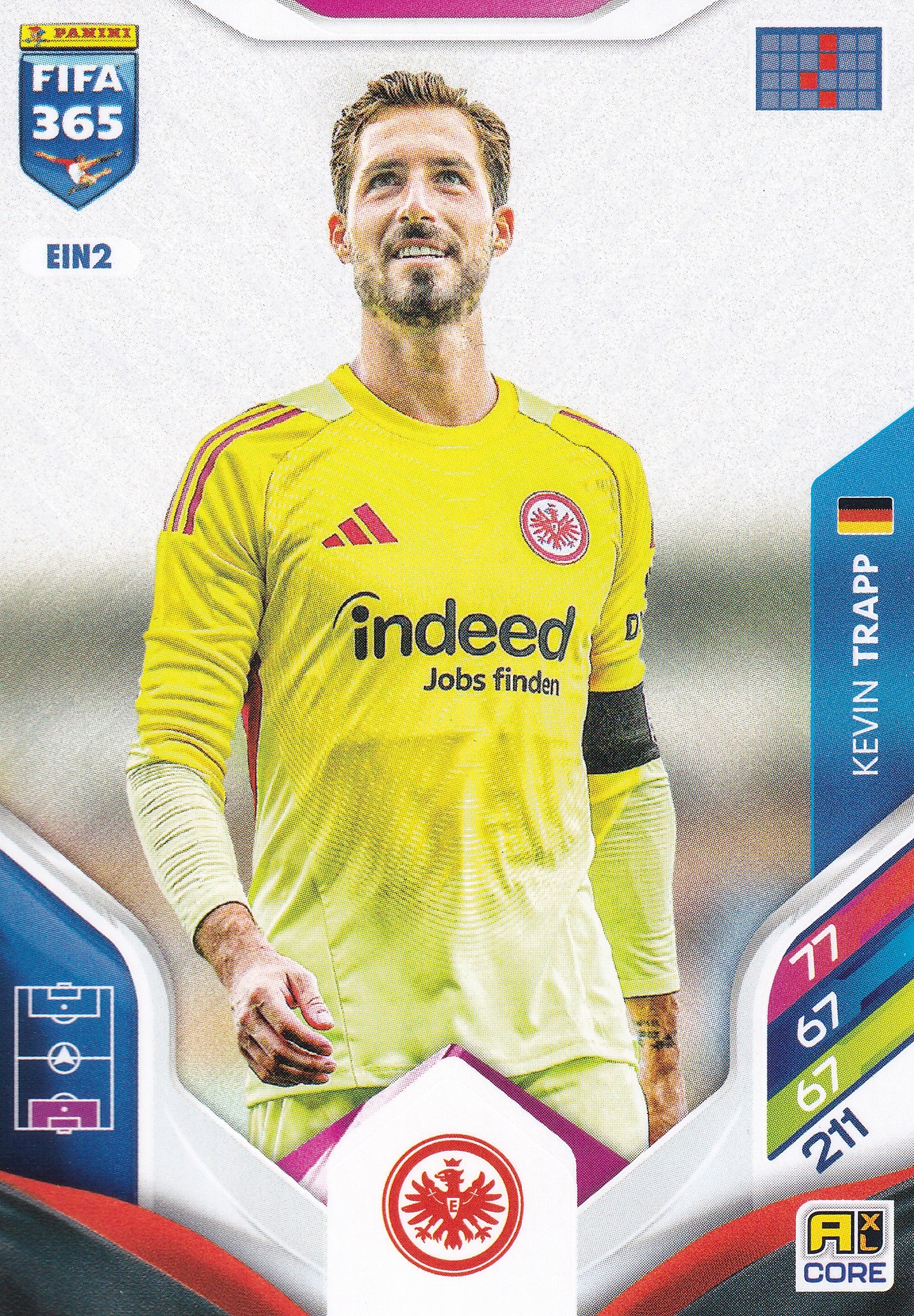101 - EIN2. KEVIN TRAPP - EINTRACHT FRANKFURT