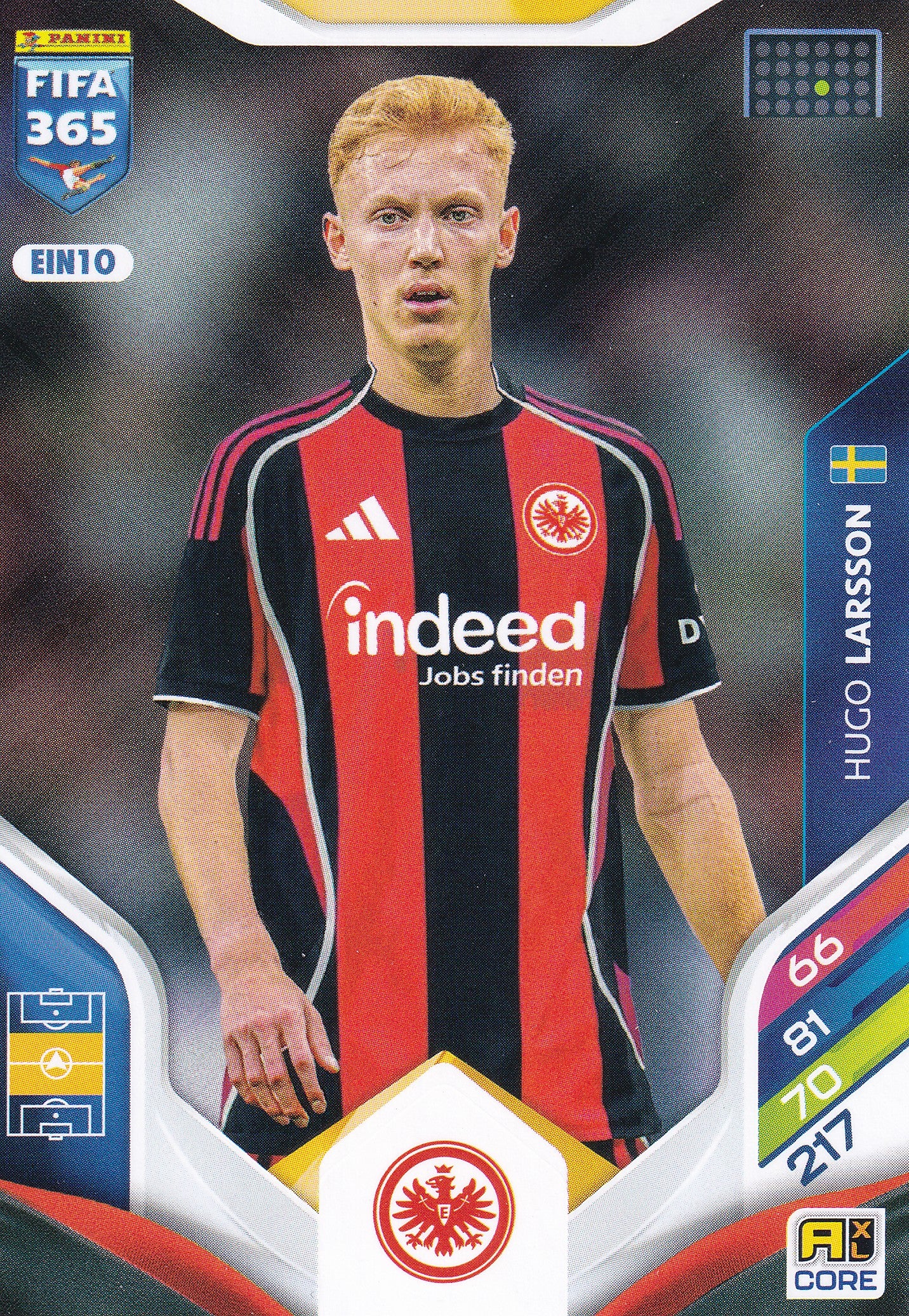 109 - EIN10. HUGO LARSSON - EINTRACHT FRANKFURT