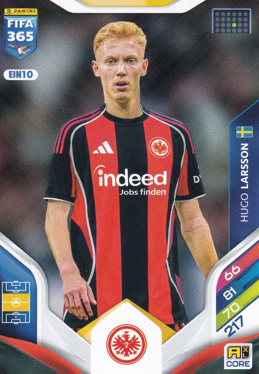 109 - EIN10. HUGO LARSSON - EINTRACHT FRANKFURT