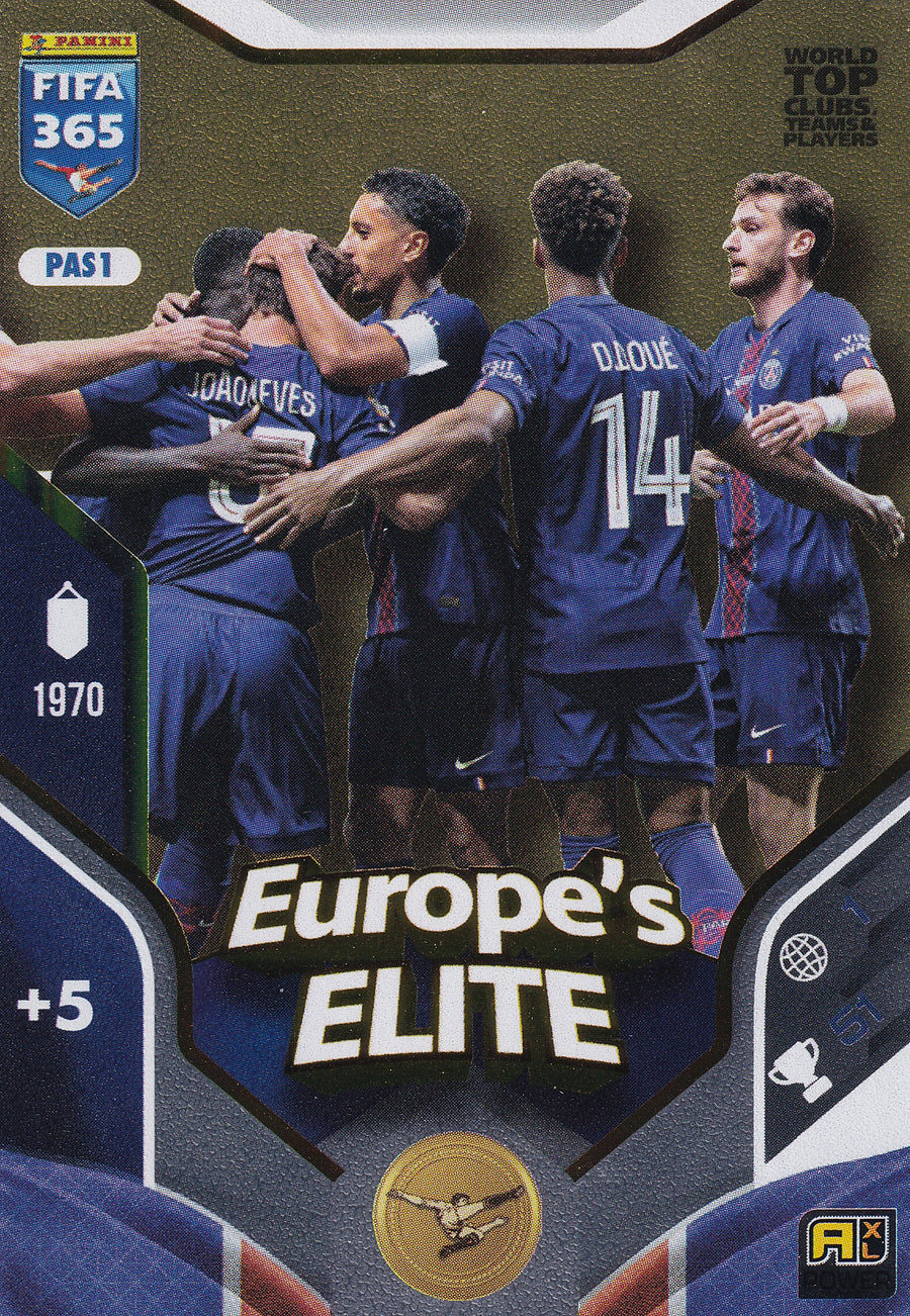 064 - PAS1. PARIS SAINT-GERMAIN - EUROPE'S ELITE