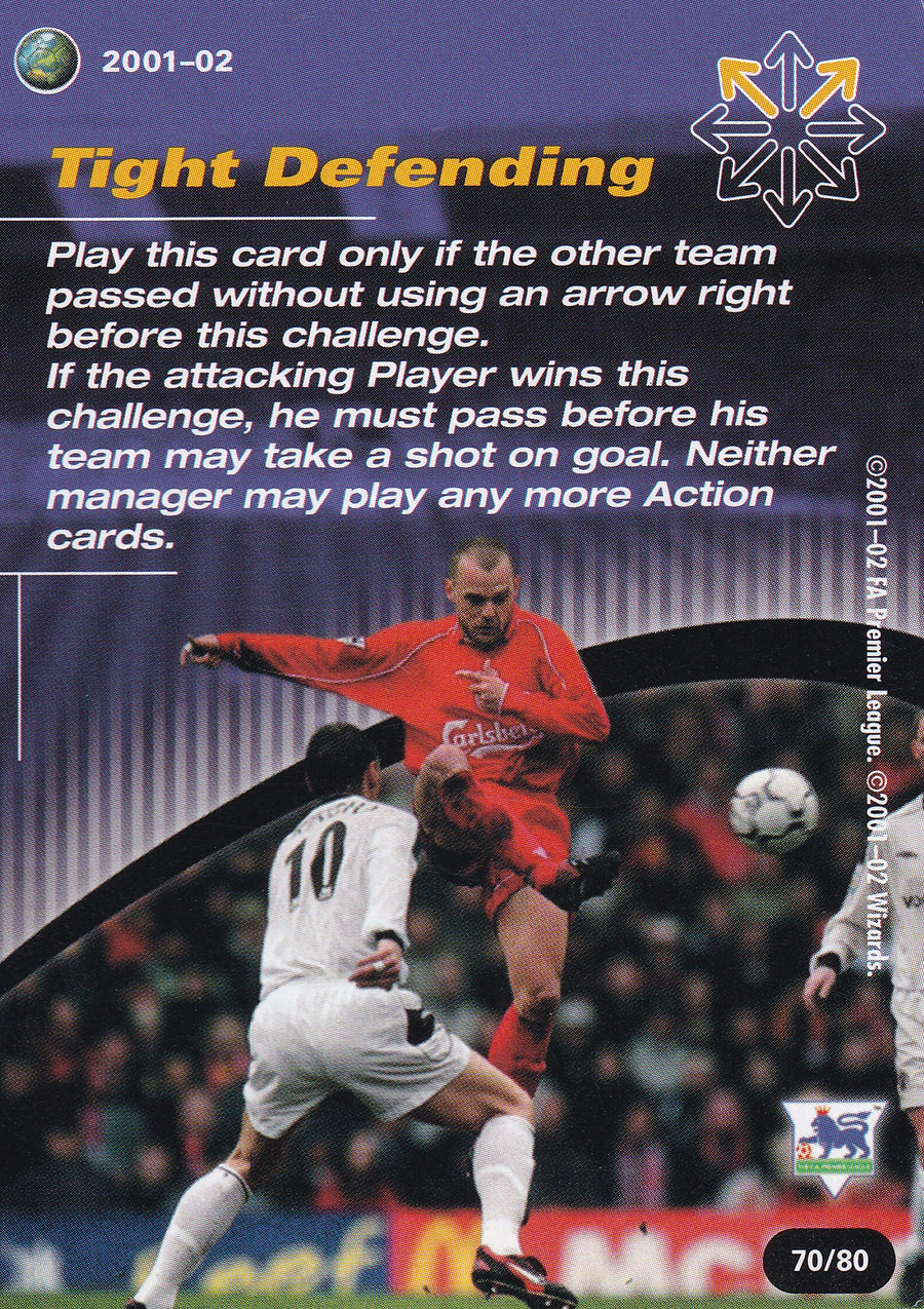 070. TIGHT DEFENDING