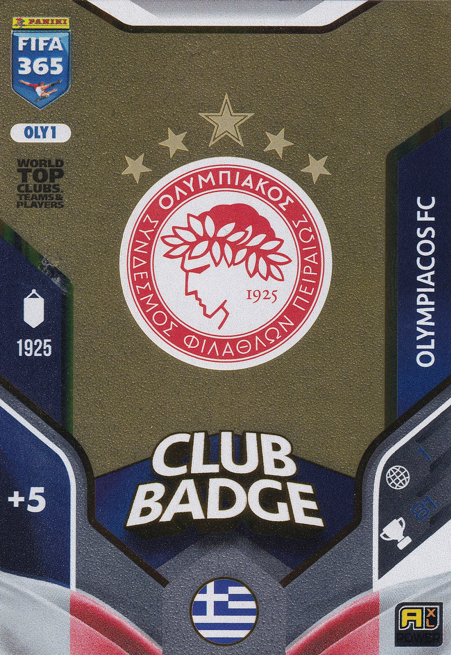 119 - OLY1. OLYMPIACOS FC - BADGE