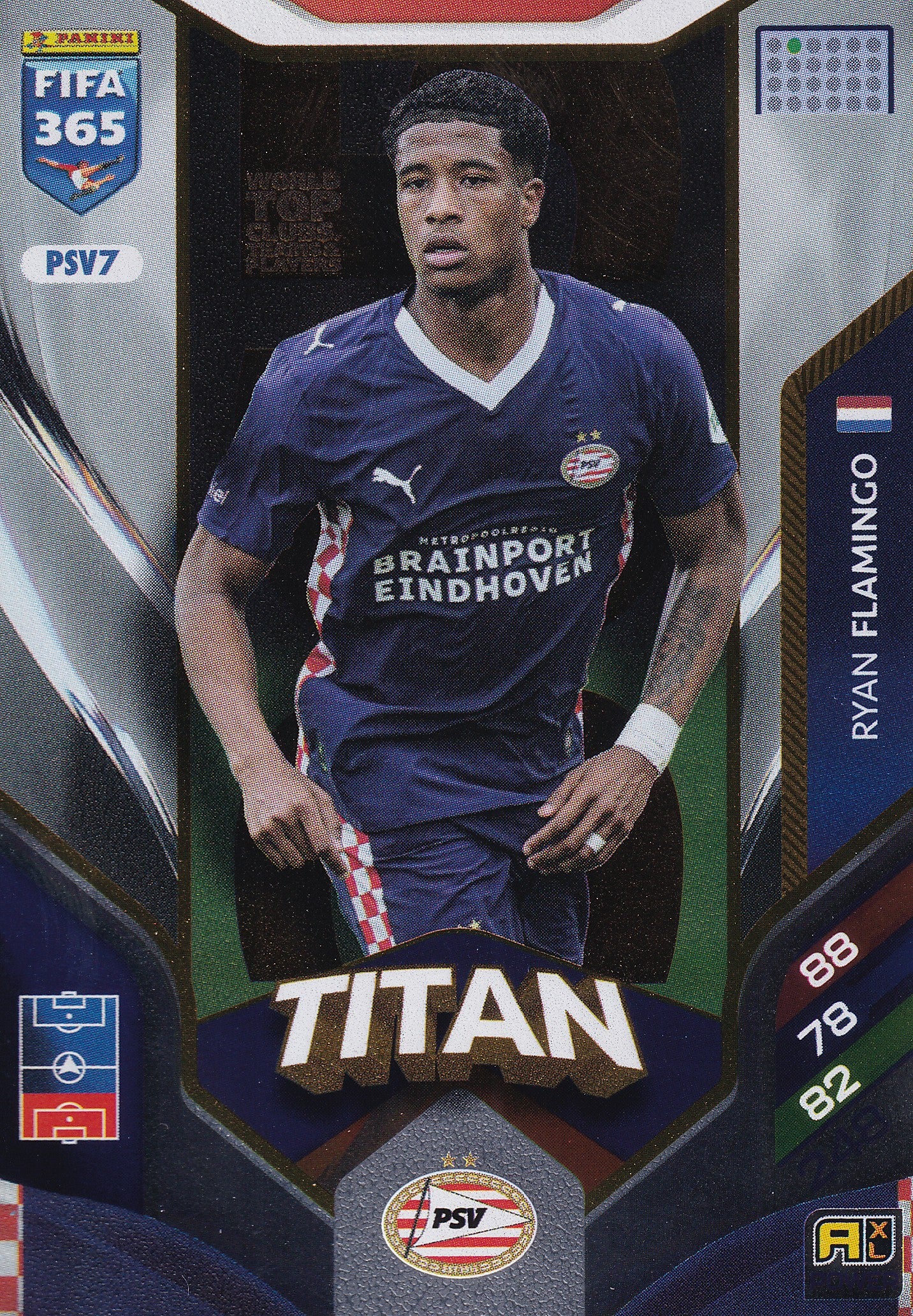 196 - PSV7. RYAN FLAMINGO - PSV EINDHOVEN - TITAN