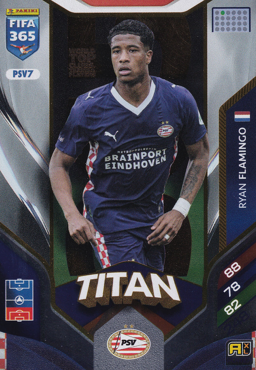 196 - PSV7. RYAN FLAMINGO - PSV EINDHOVEN - TITAN