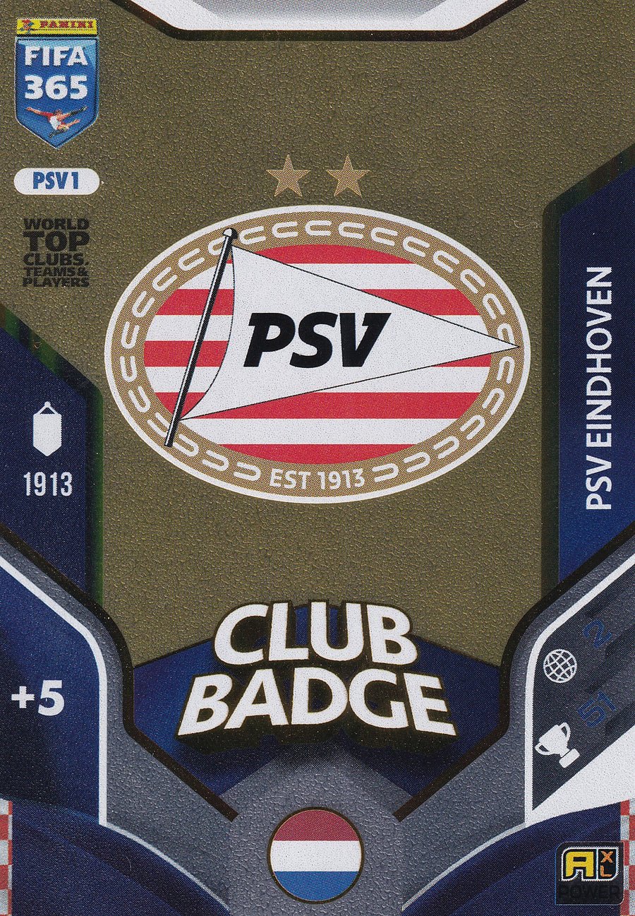 190 - PSV1. PSV EINDHOVEN - CLUB BADGE
