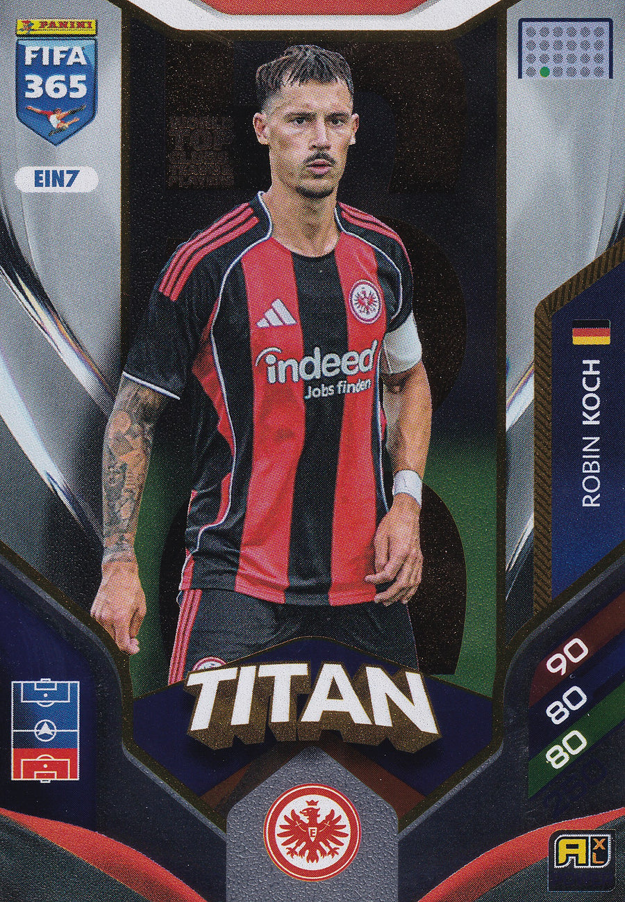 106 - EIN7. ROBIN KOCH - EINTRACHT FRANKFURT - TITAN