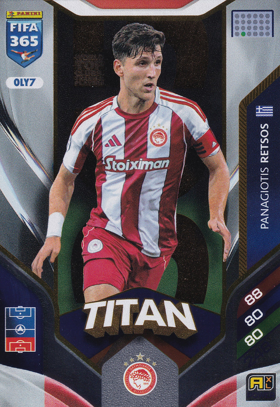 125 - OLY7. PANAGIOTIS RETSOS - OLYMPIACOS - TITAN